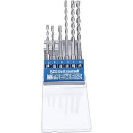 Jeu de Mèches SDS 5-10 mm - 6 Pièces, Pointe Métal Dur - Perçage Précis et Durable - BGS