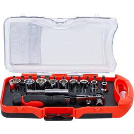 Jeu d Embouts et Douilles 23 Pièces - Avec Cliquet - Polyvalent et Pratique pour Bricolage - BGS
