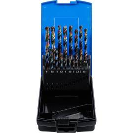Jeu de Forets HSS 1-10 mm - 19 Pièces - Acier Haute Vitesse - Perçage Précis et Durable - BGS
