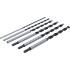 Jeu de Mèches Bois 6-14 mm - 6 Pièces - Acier Durable - Perçage Précis et Efficace - BGS