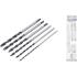 Jeu de Mèches Bois 6-14 mm - 6 pcs - Acier Durable - Perçage Précis et Efficace, Pro - D-Work