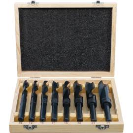 Jeu de Mèches HSS 13-25 mm - 8 Pièces - Acier Haute Vitesse - Perçage Précis et Durable - BGS