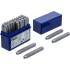 Lettres à Frapper 5 mm - Acier, Lot Complet - Marquage Durable et Précis - BGS