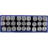 Lettres à Frapper 10 mm - Acier, Lot Complet - Marquage Durable et Précis, Plastique - D-Work
