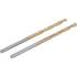 Forets Hélicoïdaux HSS-G 2,0 mm - Lot de 2 Pièces - Nitrure de Titane, Haute Précision et Durabilité - BGS