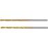 Forets Hélicoïdaux HSS-G 2,0 mm - Lot de 2 Pièces - Nitrure de Titane, Haute Précision et Durabilité - BGS