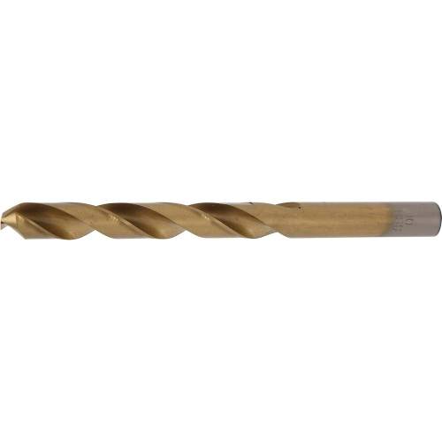 Foret Hélicoïdal 10 mm - HSS-G, Nitrure de Titane - Précision et Durabilité, Acier, Pro - D-Work