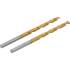 Forets Hélicoïdaux HSS-G 3 mm - Lot de 2 - Nitrure de Titane - Précision et Durabilité - BGS