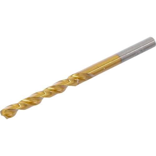 Foret Hélicoïdal HSS-G 4,5 mm - Nitrure de Titane - Précision et Durabilité, Acier - D-Work