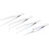 Jeu de Pincettes 4 pcs 105-120 mm - Acier Inoxydable - Précision et Polyvalence, Pro - D-Work