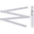 Mètre Pliant 10 Sections 2 m - Compact et Pratique - Mesure Précise et Durable - BGS