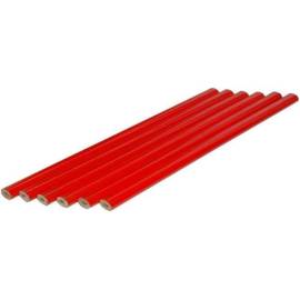 Crayons de Menuisier - Lot de 6 x 250 mm - Bois, Précision et Marquage Durable - BGS