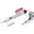 Testeur 6-24 V - Compact 19 x 76 x 194 mm - Précision et Fiabilité, Plastique, Zones Difficiles - D-Work