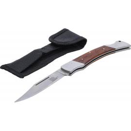 Couteau de Poche 240 mm - Lame Acier Inoxydable - Pratique et Résistant - BGS