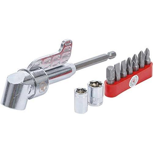Support d Angle pour Visseuse - Lot de 10 pcs - Précision et Maniabilité Améliorées, Acier, Zones Difficiles - D-Work