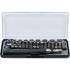 Jeu d Embouts et Douilles Angulaires 26 pcs - Transmission 6,3 mm (1/4) - Polyvalent et Pratique pour Bricolage - D-Work