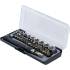 Jeu d Embouts et Douilles Angulaires 26 pcs - Transmission 6,3 mm (1/4) - Polyvalent et Pratique pour Bricolage - D-Work
