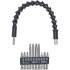 Jeu d Embouts à Axe Flexible 6,3 mm (1/4) - 11 pcs - Polyvalent et Pratique pour Visser en Angles Difficiles - D-Work