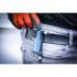 Porte-embouts Angulaire 6,3 mm - 7 Embouts Doubles, 8 pcs - Précision et Accessibilité, Acier, Zones Difficiles - D-Work