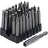 Jeu d Embouts pour Vis de Verrouillage 33 pcs - 6,3 mm (1/4) - Acier, Résistants et Pratiques - D-Work