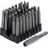 Jeu d Embouts pour Vis de Verrouillage 33 pcs - 6,3 mm (1/4) - Acier, Résistants et Pratiques - D-Work