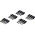 Jeu d Embouts pour Vis de Verrouillage 33 pcs - 6,3 mm (1/4) - Acier, Résistants et Pratiques - D-Work