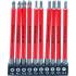 Jeu d Embouts Antidérapants Magnétiques 110 mm - 10 pcs - Précision et Tenue Fiable, Acier, Zones Difficiles - D-Work