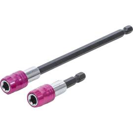 Porte-embout Automatique 2 pcs 60/150 mm - Empreinte Six Pans Femelle 6,3 mm (1/4) - Précision et Confort d Utilisatio - D-Work