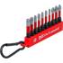 Jeu d Embouts de Torsion 10 pcs - Entraînement Six Pans Mâle 6,3 mm (1/4\ ) - Résistants et Précis - - BGS
