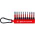 Jeu d Embouts de Torsion 10 pcs - Entraînement Six Pans Mâle 6,3 mm (1/4\ ) - Résistants et Précis - - BGS