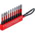 Jeu d Embouts de Torsion 10 pcs - Entraînement Six Pans Mâle 6,3 mm (1/4\) - Résistants et Précis - D-Work