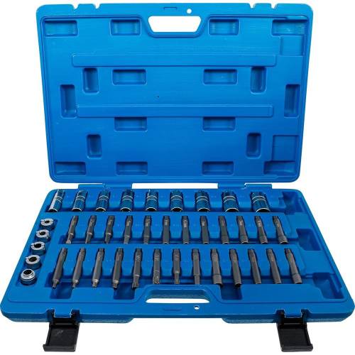 Jeu d Outils d Amortisseur 39 Pièces - Kit Complet pour Réparation et Entretien - BGS