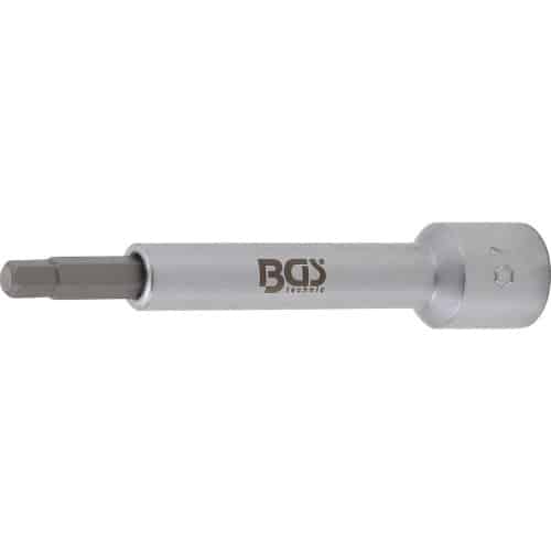 Douille à Embouts 12,5 mm (1/2 ) Hexagone Femelle 7 mm - - Précision et Robustesse - BGS