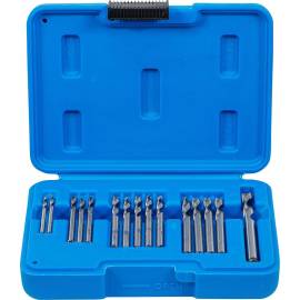 Jeu de Forets de Rivets HSS 15 Pièces - 2,4 à 6,4 mm - Précision et Durabilité - BGS