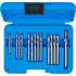 Jeu de Forets de Rivets HSS 15 pcs - 2,4 à 6,4 mm - Précision et Durabilité, Acier, Pro - D-Work
