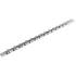 Rail pour Douilles 15 Clips 6,3 mm (1/4 ) - Acier, Fixation Pratique et Sécurisée - BGS