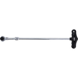Cliquet Articulé Inclinable 6,3 mm (1/4 ) - Poignée en T Ergonomique - Précision et Confort d Utilisation - BGS