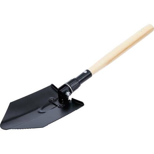 Pelle Pliable 625 mm - Acier et Aluminium - Compacte et Pratique pour Camping et Randonnée - D-Work