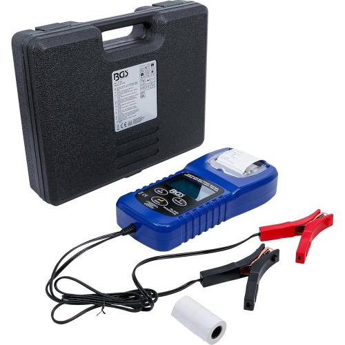 Testeur Numérique de Batteries et Systèmes de Chargement - Avec Imprimante - Précision et Diagnostic Rapide - D-Work