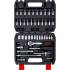 Coffret de Douilles 6,3 mm (1/4) 46 pcs - Acier Résistant - Outil Complet pour Mécanique et Bricolage - D-Work