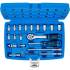 Coffret de Douilles 6,3 mm (1/4) 46 pcs - Acier Résistant - Outils Complets et Polyvalents, Pro - D-Work