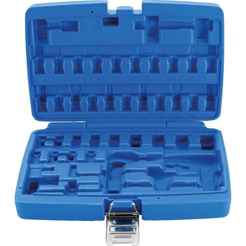 Valise Vide pour Art. 2145 et 2146 - 18,6x5,6x27,3 cm - Plastique Robuste - Transport et Rangement Sécurisé - BGS
