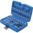 Coffret de Douilles 6,3 mm (1/4 ) 46 Pièces - Acier Résistant - Polyvalence et Praticité - BGS