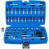Coffret de Douilles 6,3 mm (1/4) 46 pcs - Acier, Résistant et Complet - Pro - D-Work