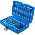 Coffret de Douilles 6,3 mm (1/4) 46 pcs - Acier, Résistant et Complet - Pro - D-Work