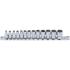 Jeu de Douilles Gear Lock 6,3 mm 13 pcs - Acier Résistant - Précision et Durabilité, Pro - D-Work