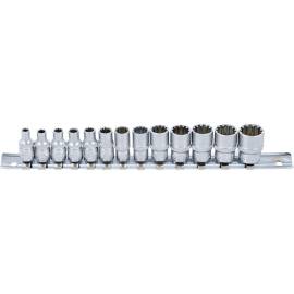 Jeu de Douilles Gear Lock 6,3 mm 13 pcs - Acier Résistant - Précision et Durabilité, Pro - D-Work