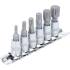 Jeu de Douilles et Embouts 6,3 mm (1/4 ) M4 - M12 - Denture Multiple Intérieure XZN - 6 Pièces - Précision et Polyvalence - BGS