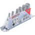 Jeu de Douilles et Embouts 6,3 mm (1/4 ) M4 - M12 - Denture Multiple Intérieure XZN - 6 Pièces - Précision et Polyvalence - BGS