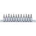 Jeu de Douilles et Embouts 6,3 mm (1/4) - 12 pcs Fente, Cruciforme PH/PZ - Polyvalence et Précision - D-Work